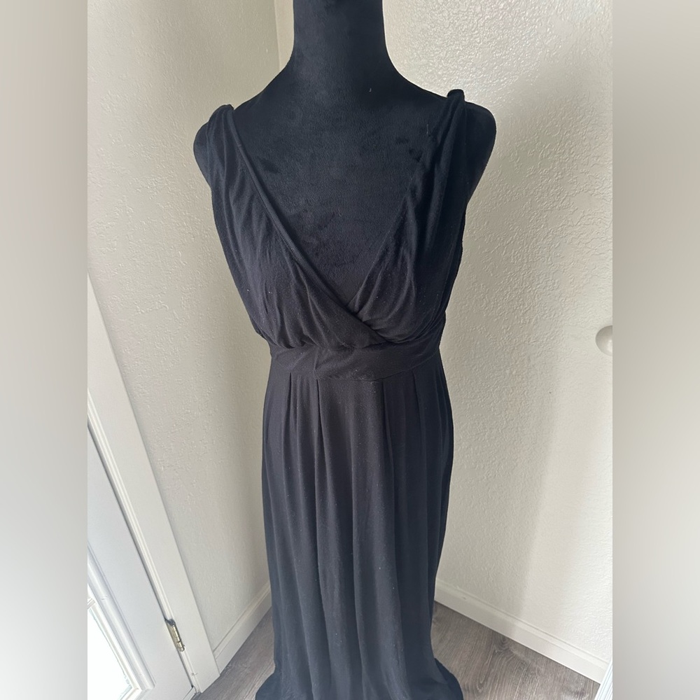 Jennifer Lopez Black Backless Dress